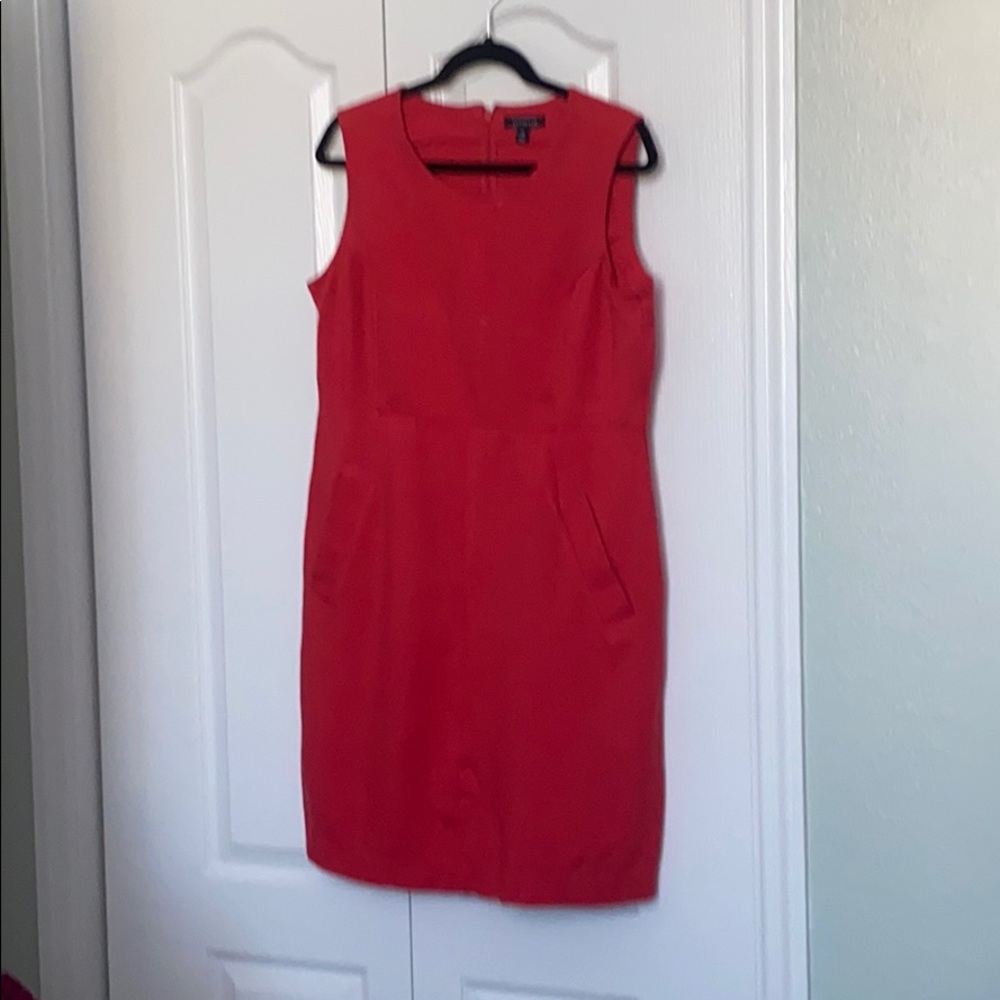 Red dress